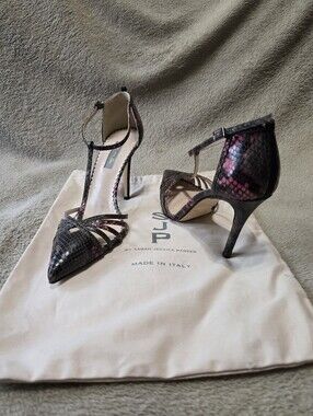 SJP By Sarah Jessica Parker Carrie T-strap high heels size 39